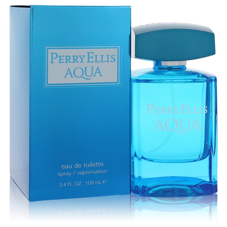 Perry Ellis Aqua by Perry Ellis Eau De Toilette Spray 3.4 oz Perry Ellis Aqua by Perry Ellis Eau De Toilette Spray 3.4 oz